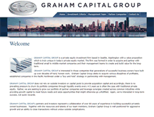 Tablet Screenshot of grahamcapitalgroup.com